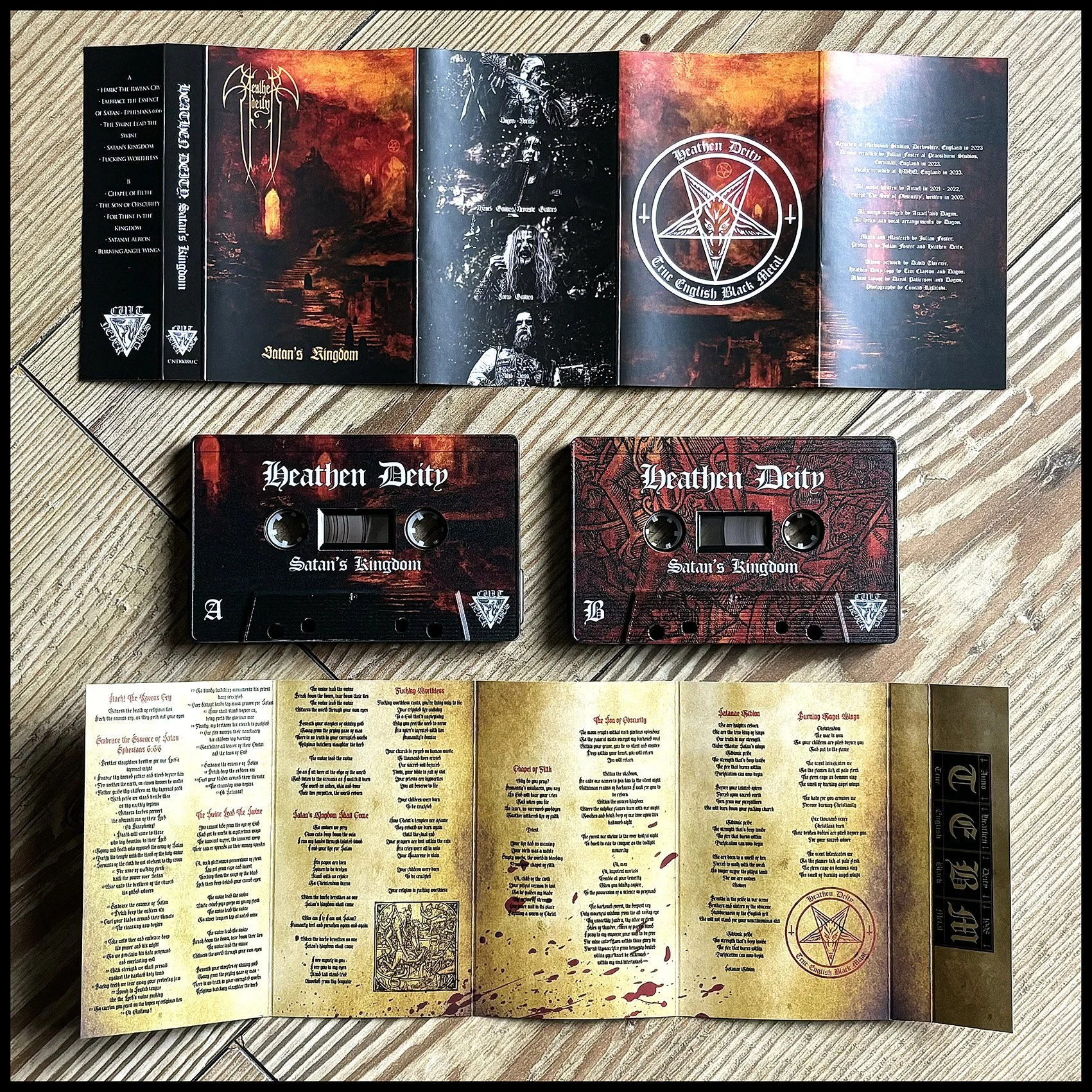 HEATHEN DEITY: SATAN'S KINGDOM [2024] — CULT NEVER DIES